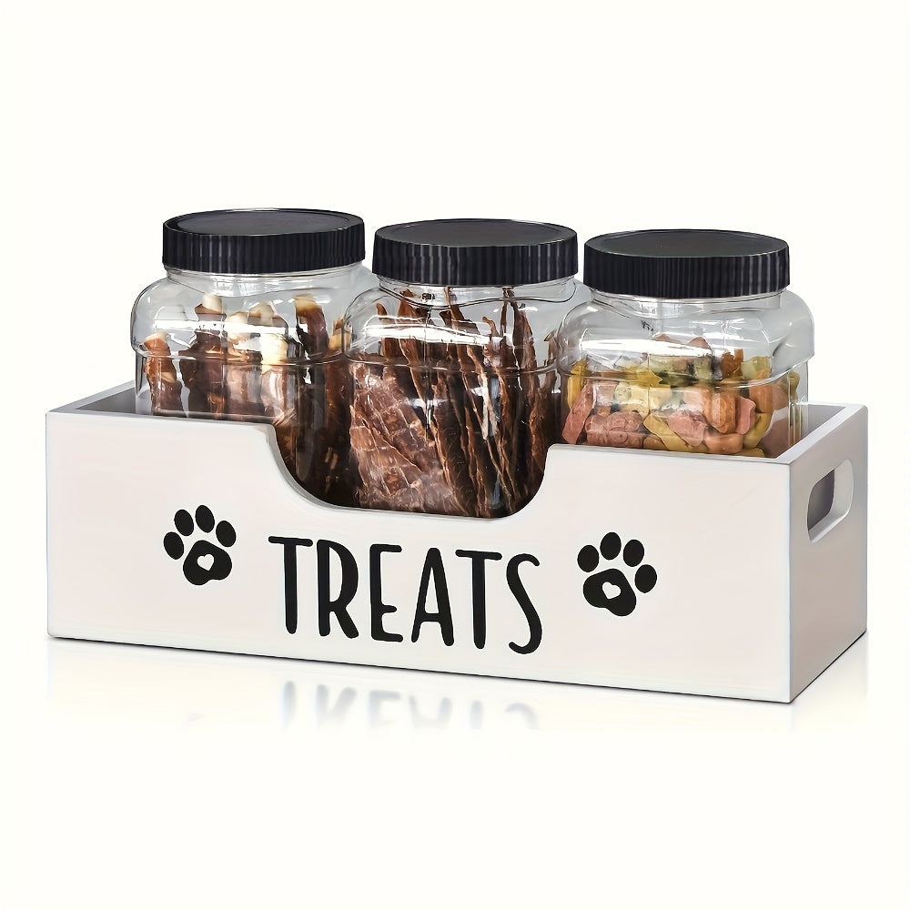 Rustic Paw Treat Organizer