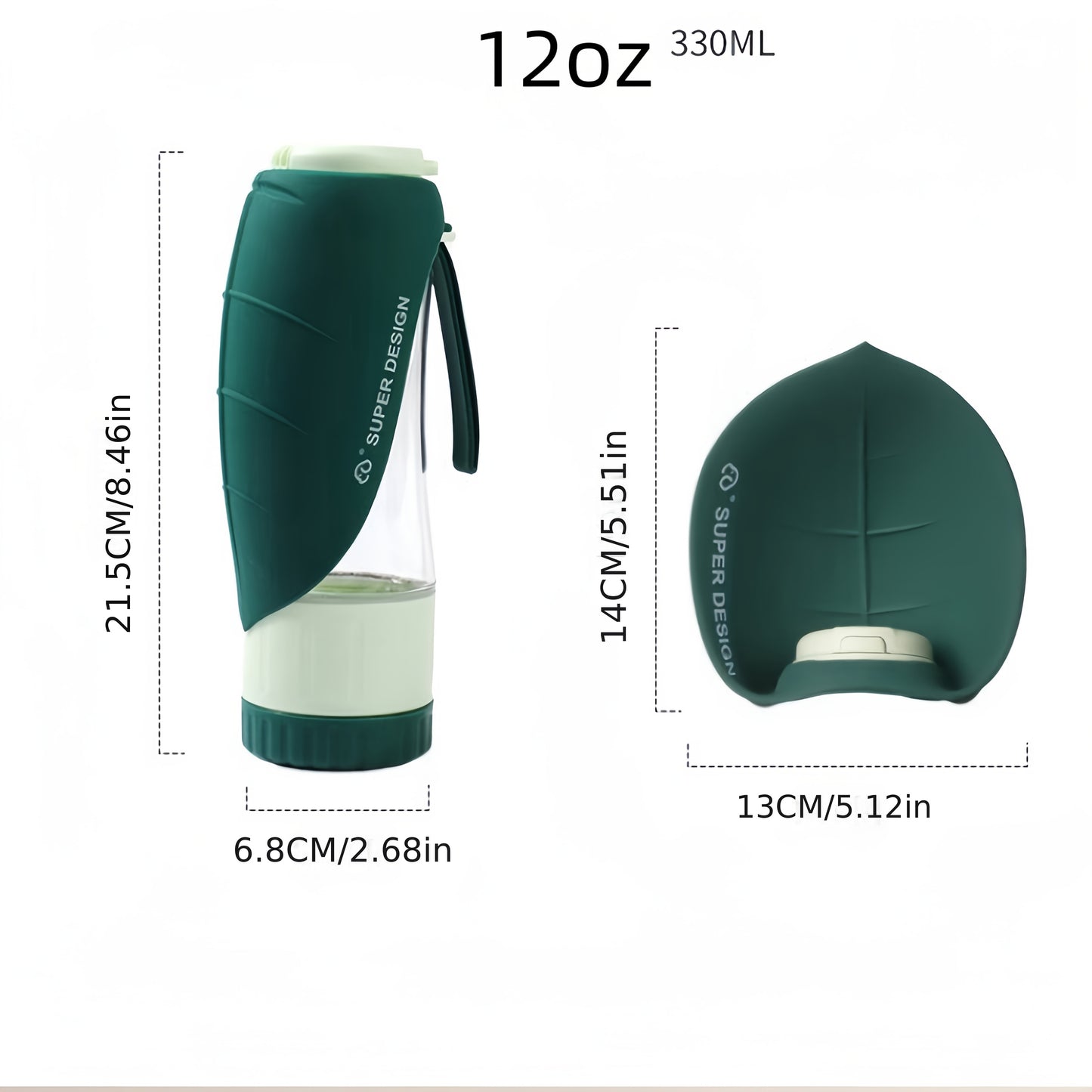 2-Layer Travel Pet Bottle