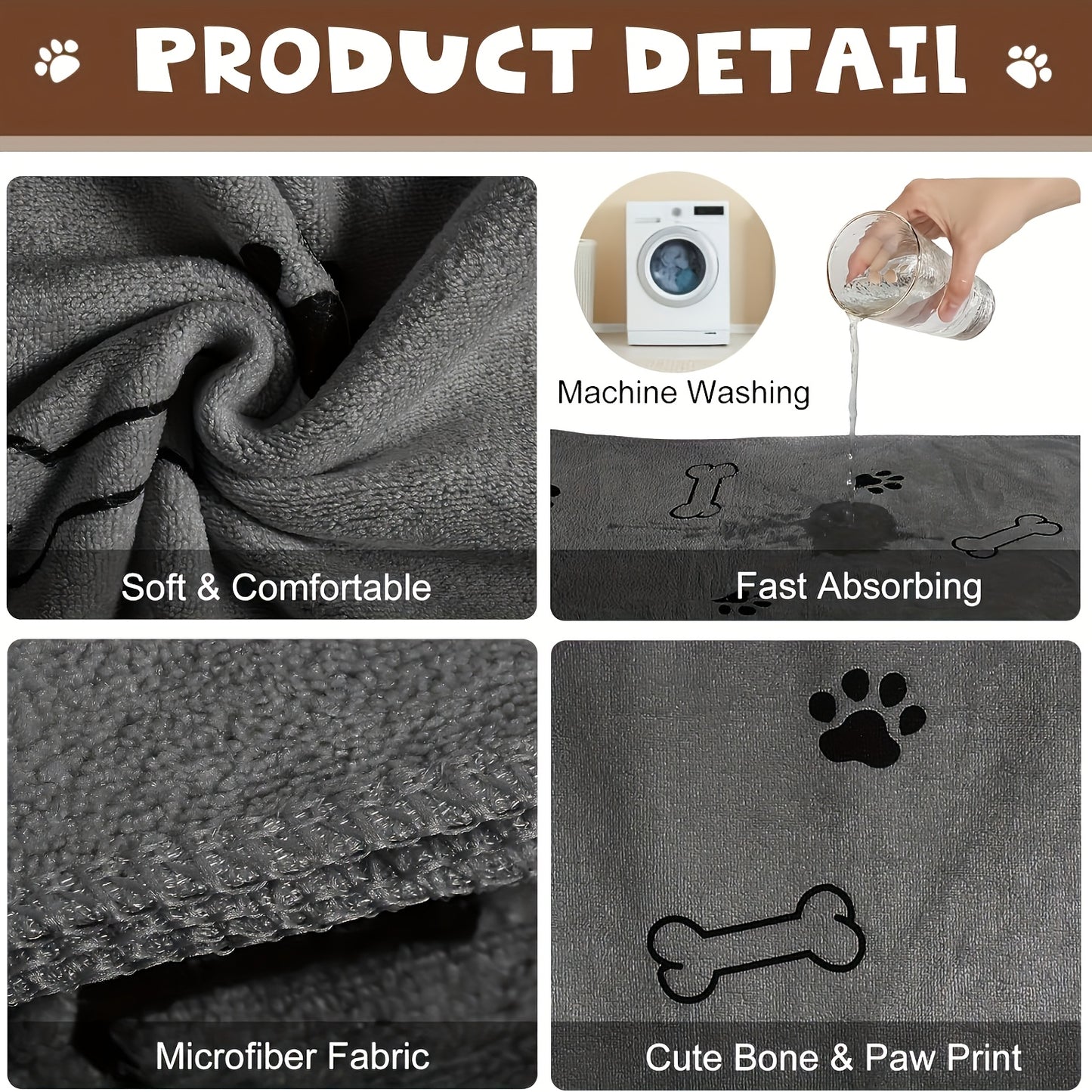 Quick-Dry Pet Towels