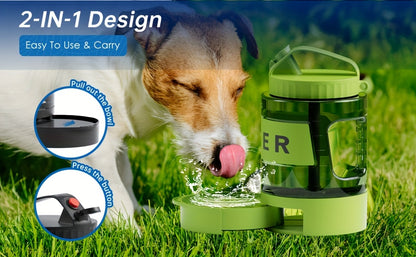 Adventure-Ready Portable Dog Water Bottle