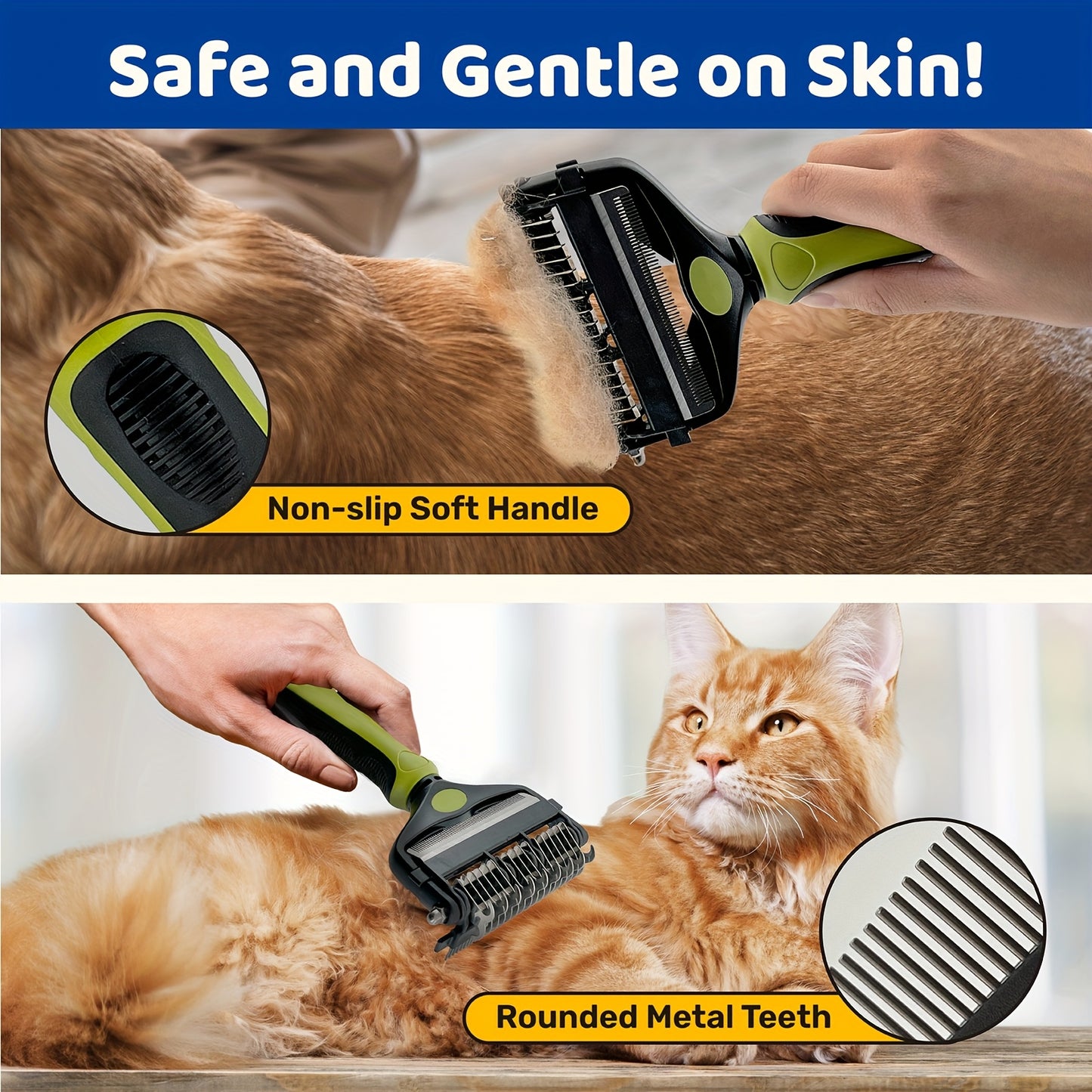 Pet Deshedding Comb