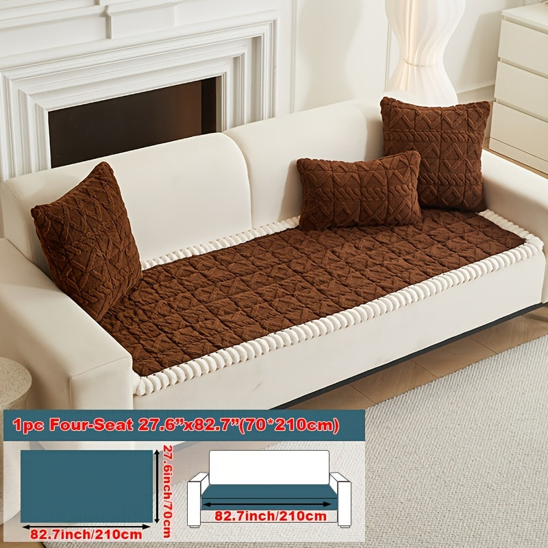 Plush Sofa Protector