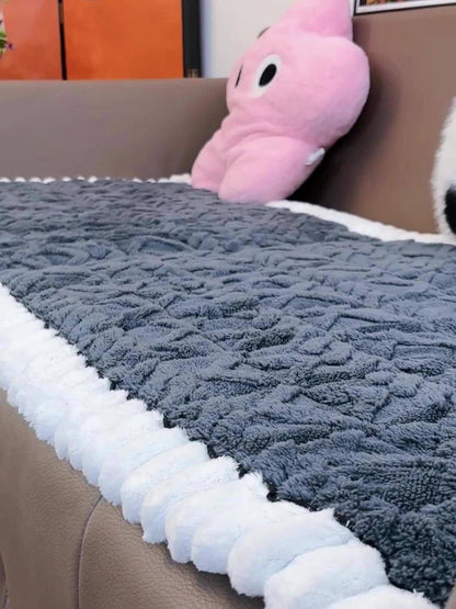 Plush Sofa Protector