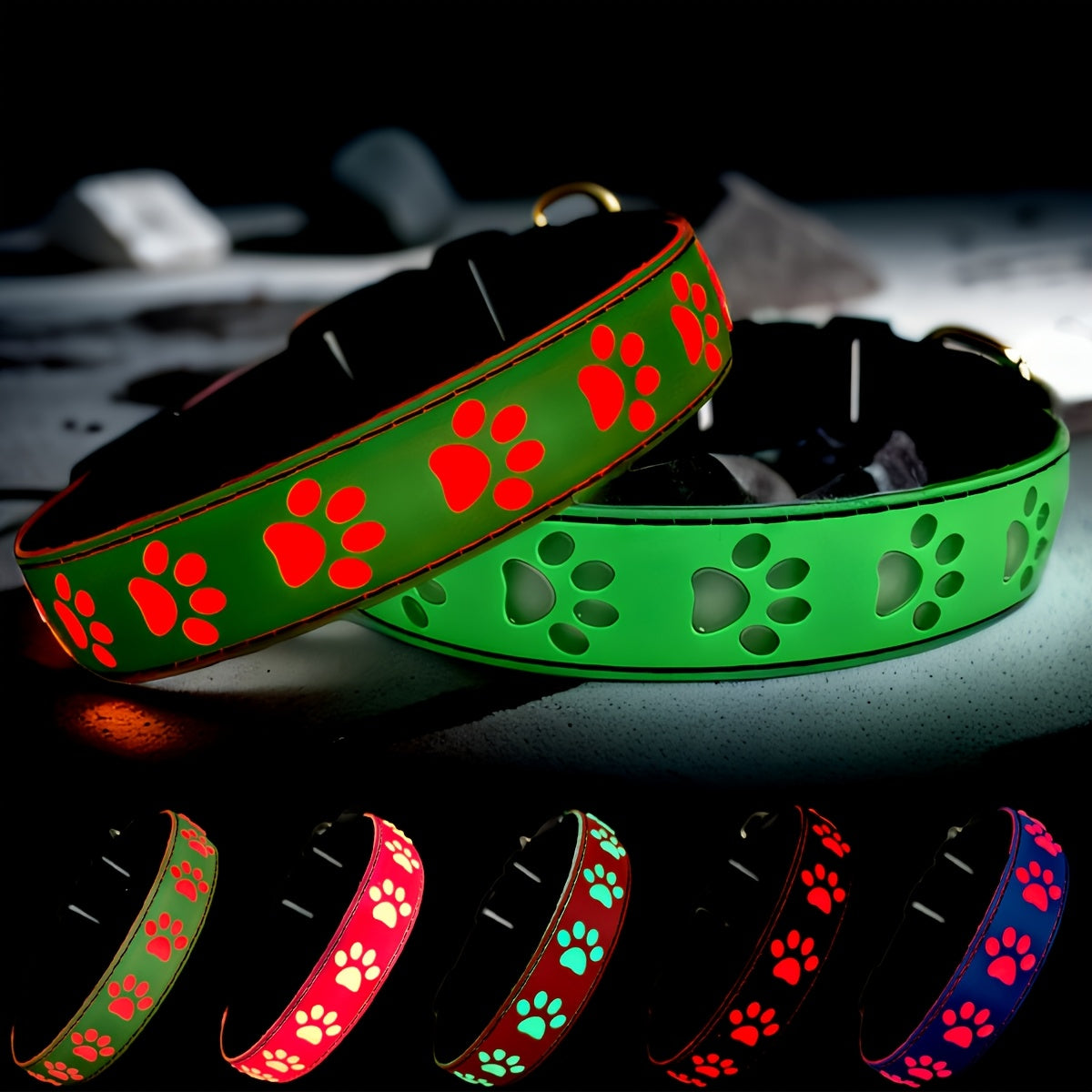 Glow Paw Night Collar