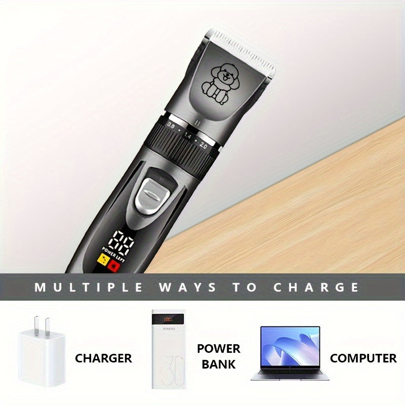 Rechargeable Dog Grooming Kit