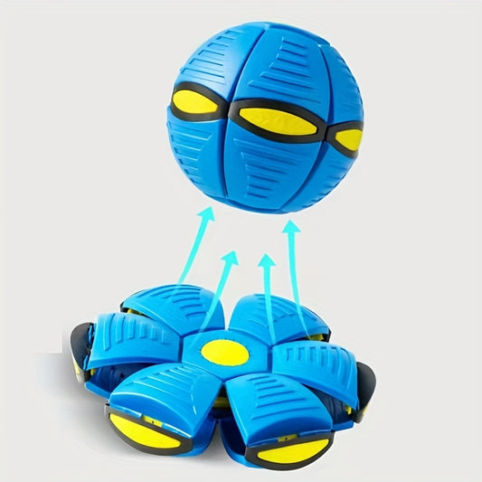 Transforming Elastic Dog Ball Toy