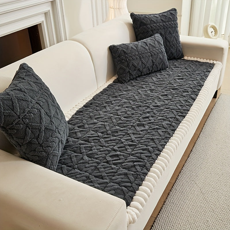 Plush Sofa Protector