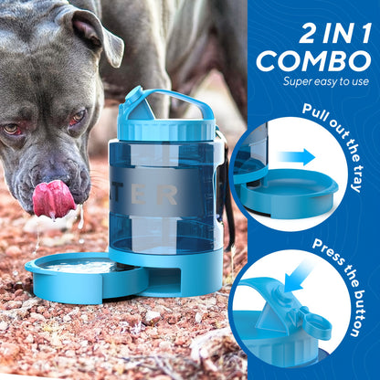 Adventure-Ready Portable Dog Water Bottle