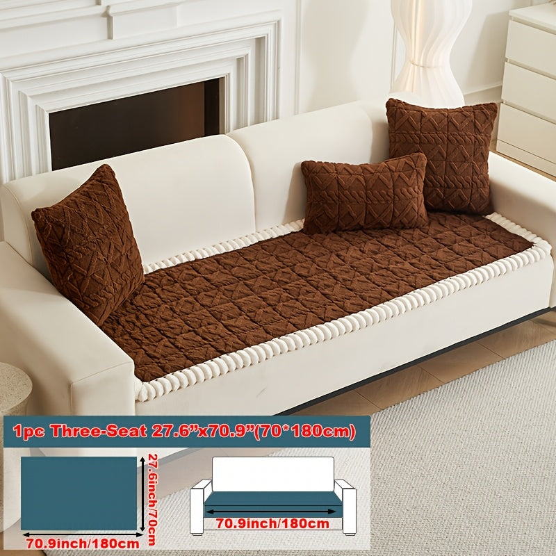 Plush Sofa Protector