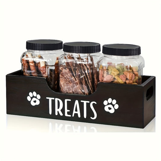 Rustic Paw Treat Organizer
