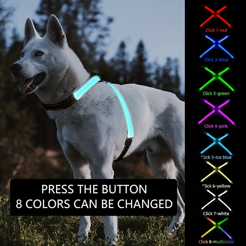 LED Rechargeable Dog Vest