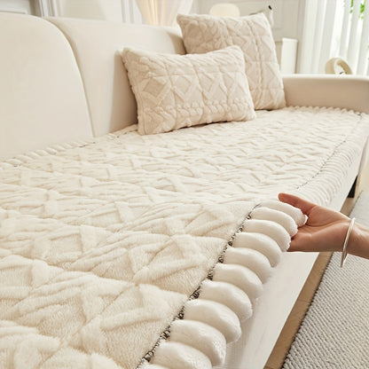 Plush Sofa Protector