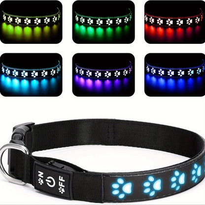 Glow Paw Night Collar