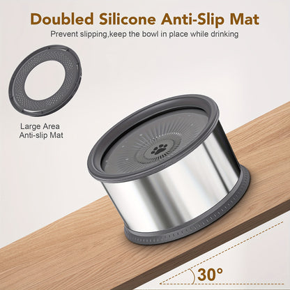 Heavy-Duty Spill-Proof Dog Bowl