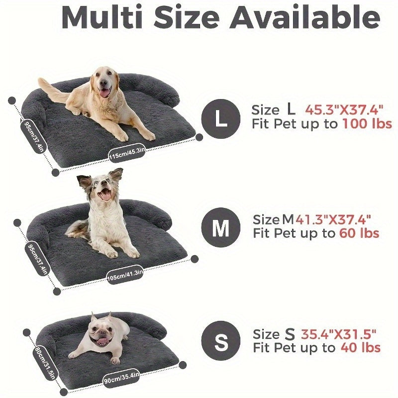 Plush Dog Sofa Bed