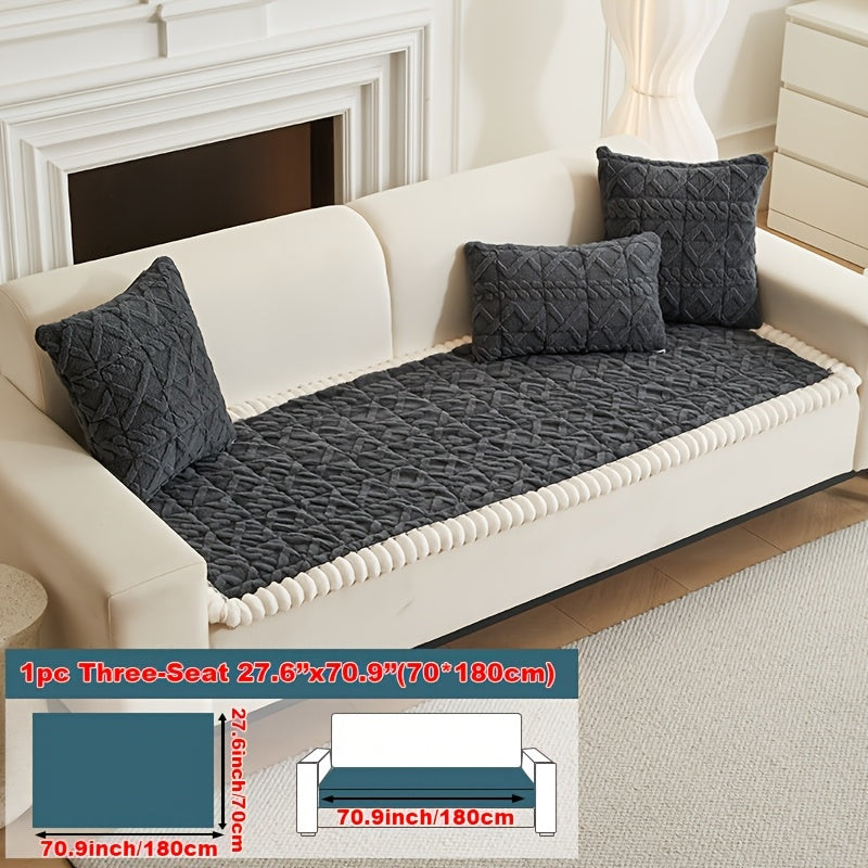 Plush Sofa Protector