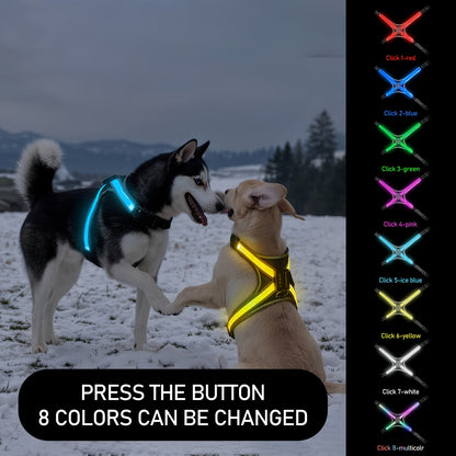 LED Rechargeable Dog Vest