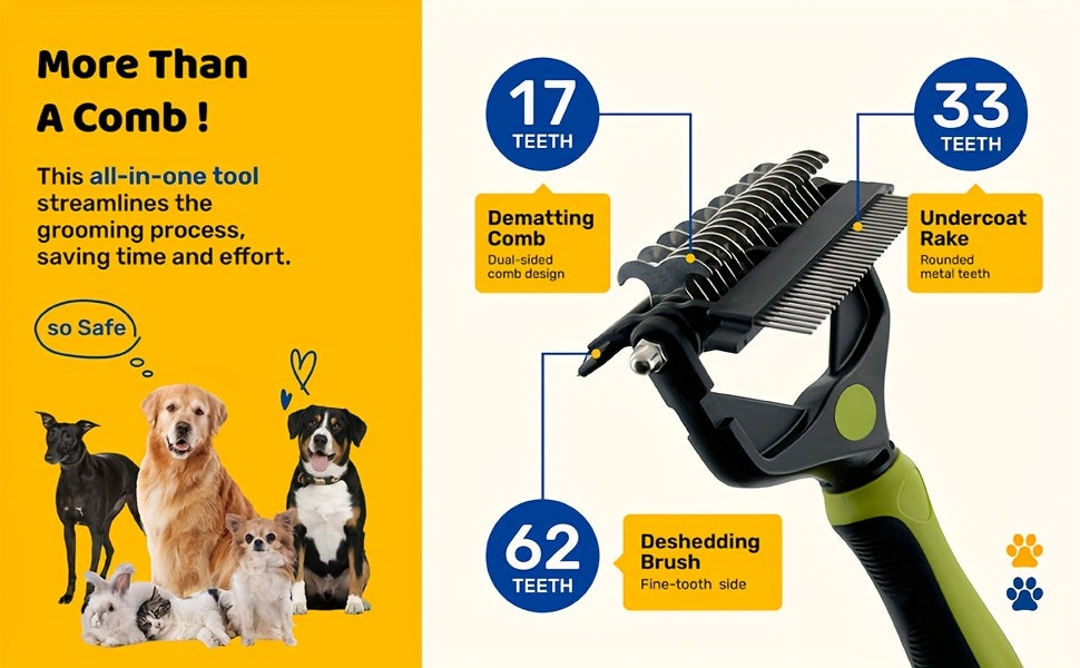 Pet Deshedding Comb