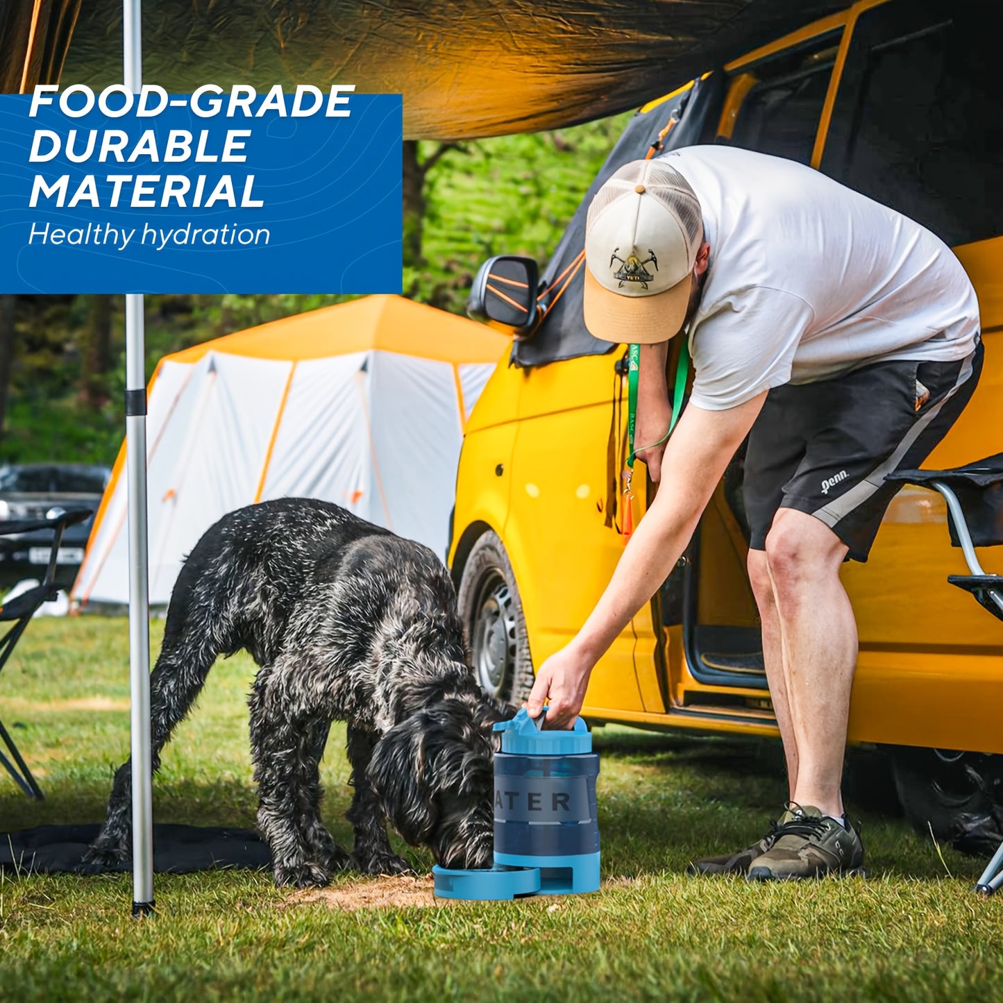 Adventure-Ready Portable Dog Water Bottle