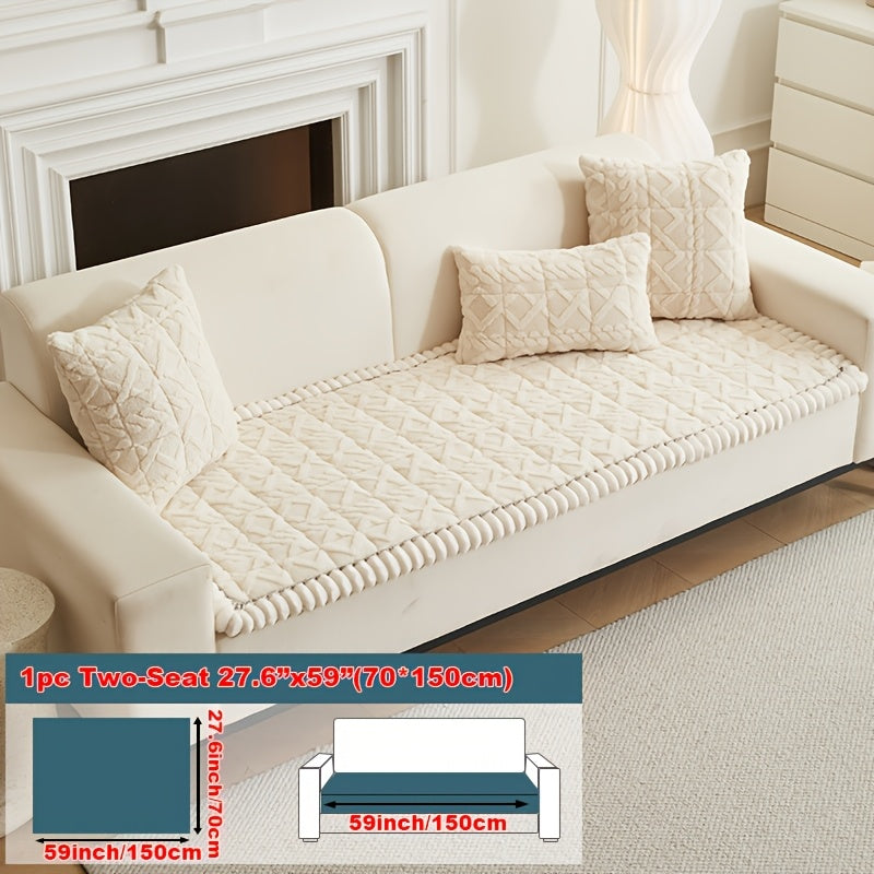 Plush Sofa Protector