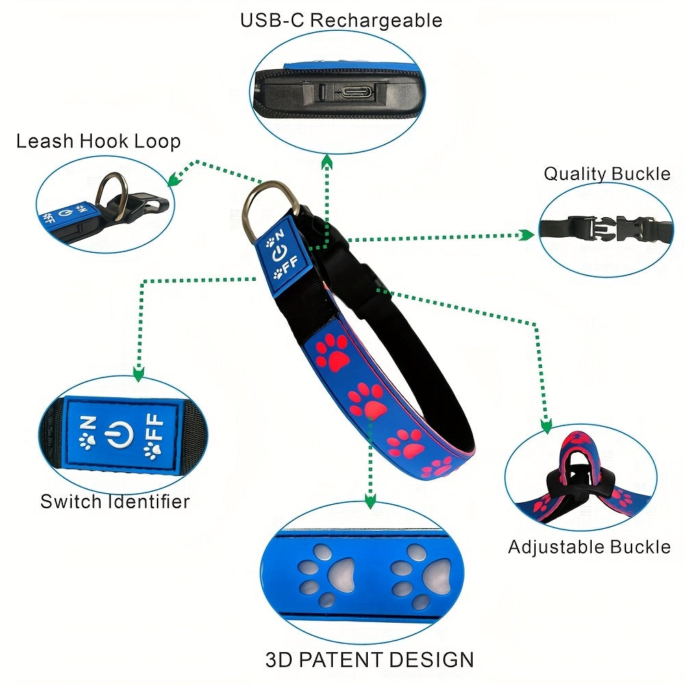 Glow Paw Night Collar