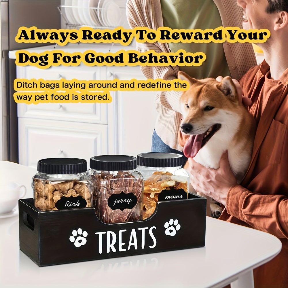 Rustic Paw Treat Organizer