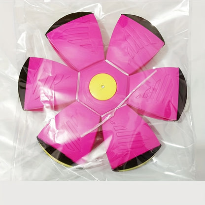 Transforming Elastic Dog Ball Toy