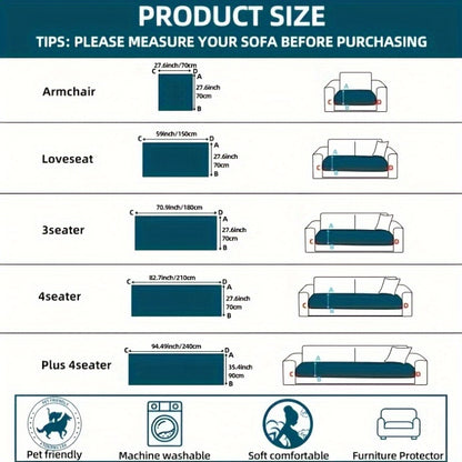 Plush Sofa Protector