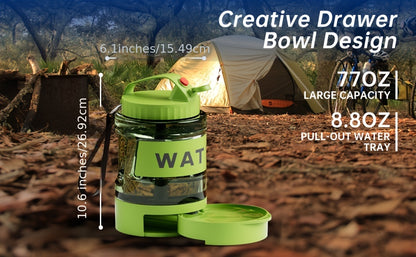 Adventure-Ready Portable Dog Water Bottle