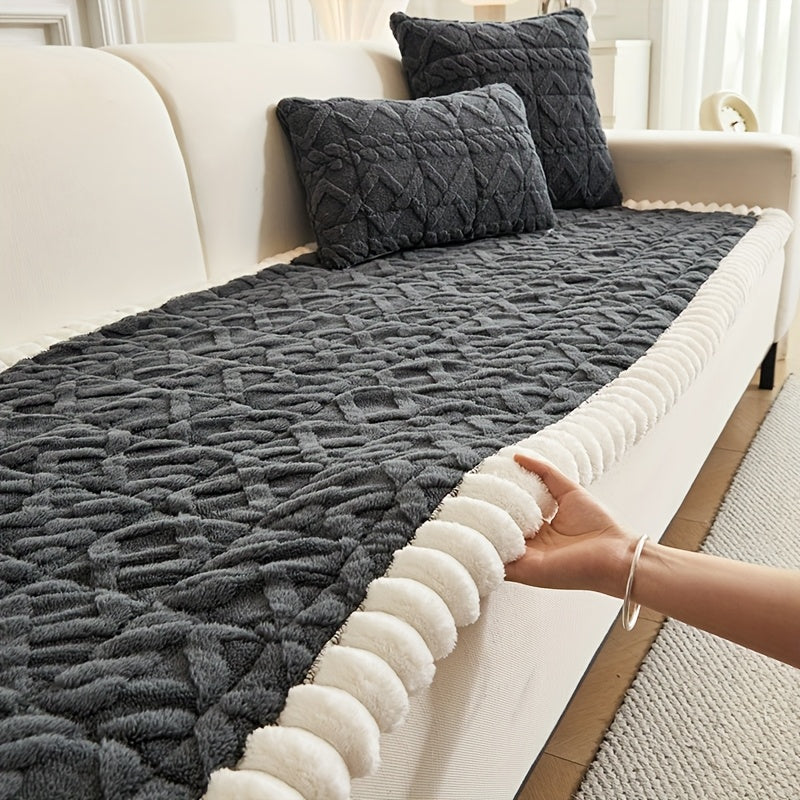 Plush Sofa Protector