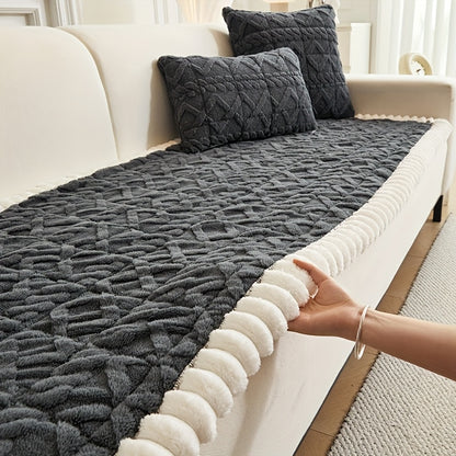 Plush Sofa Protector