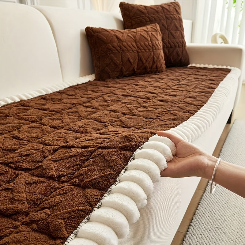 Plush Sofa Protector