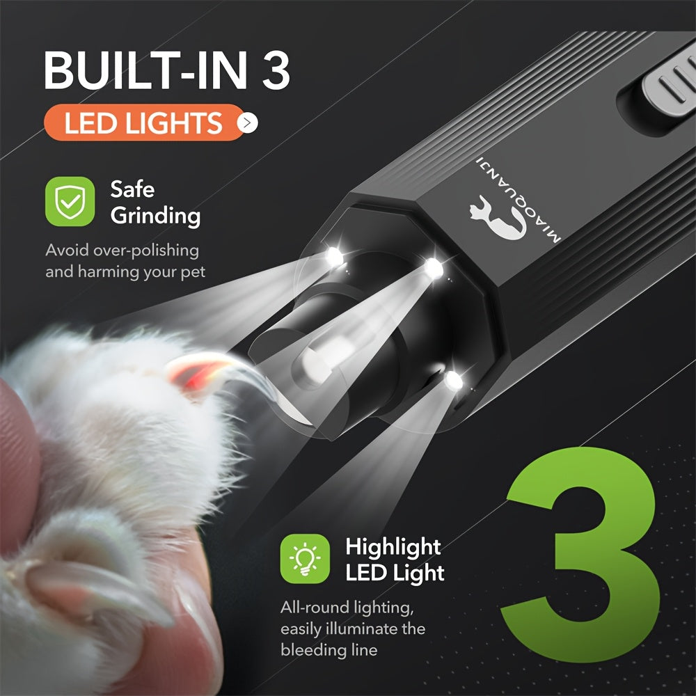Gentle Electric Pet Nail Trimmer
