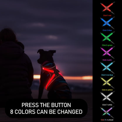 LED Rechargeable Dog Vest