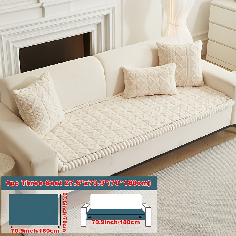 Plush Sofa Protector